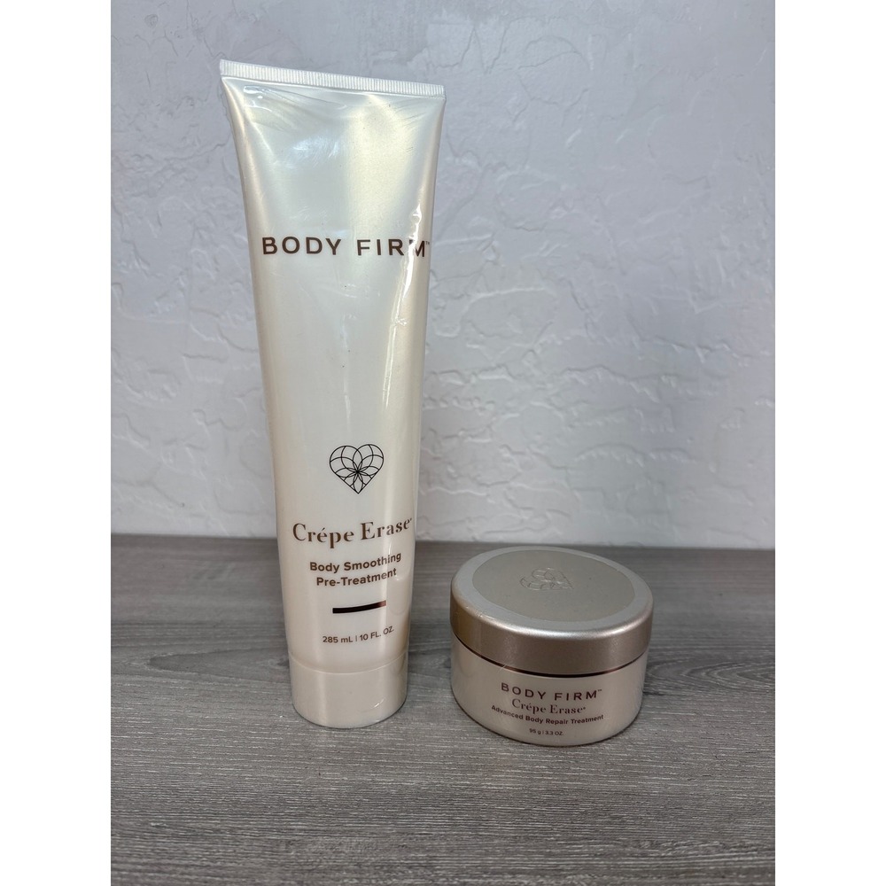 The Body Firm Crepe Erase 2-Step Advanced Repair Ultra Smoothing Duo 10Oz Beauty